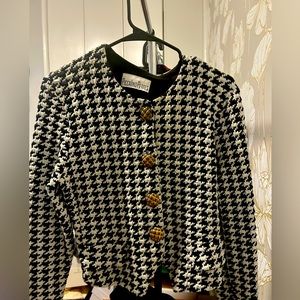 Vintage buttoned blazer/top